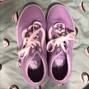 Lilac vans shoes